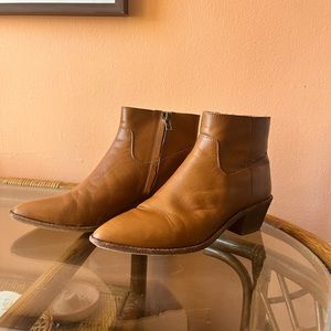Madewell Leather Charley Boot